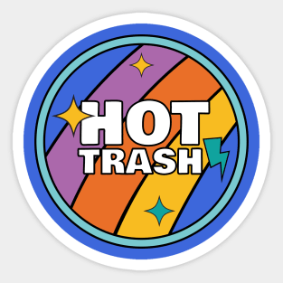 Hot trash Sticker